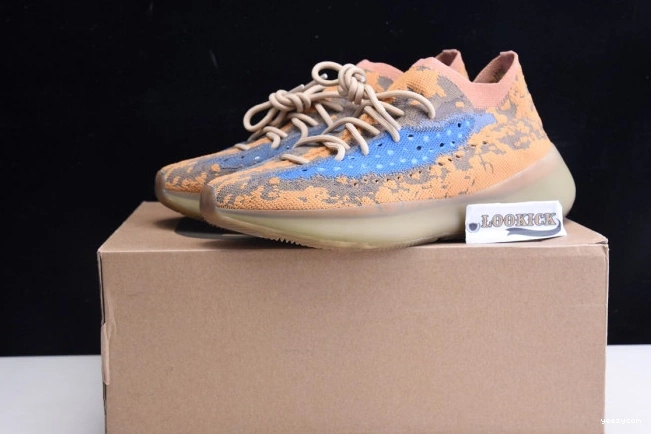 BLUE REFLECTIVE 380 BOOST OAT YEEZY ADIDAS FX9847 0813